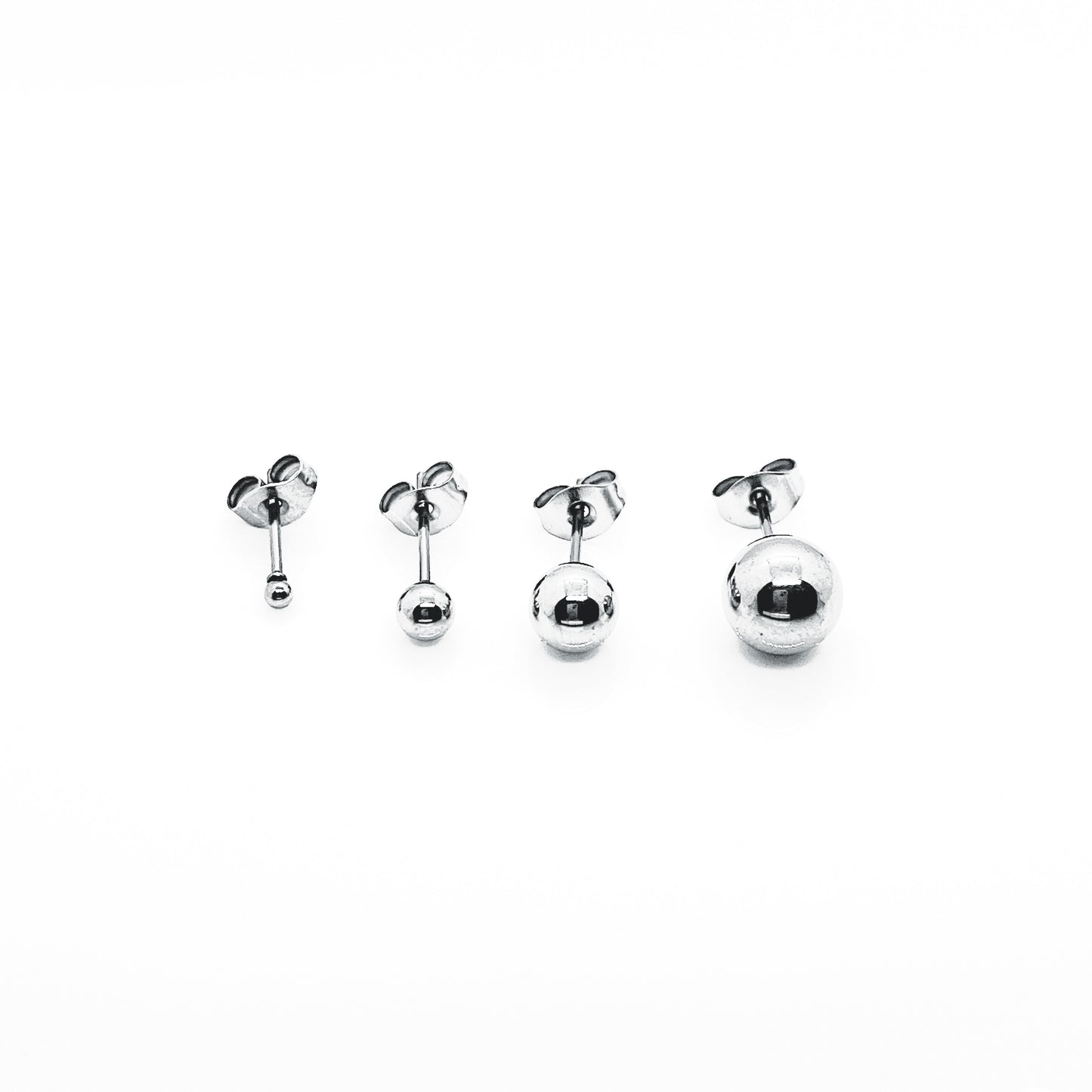 Zoe ball stud earrings
