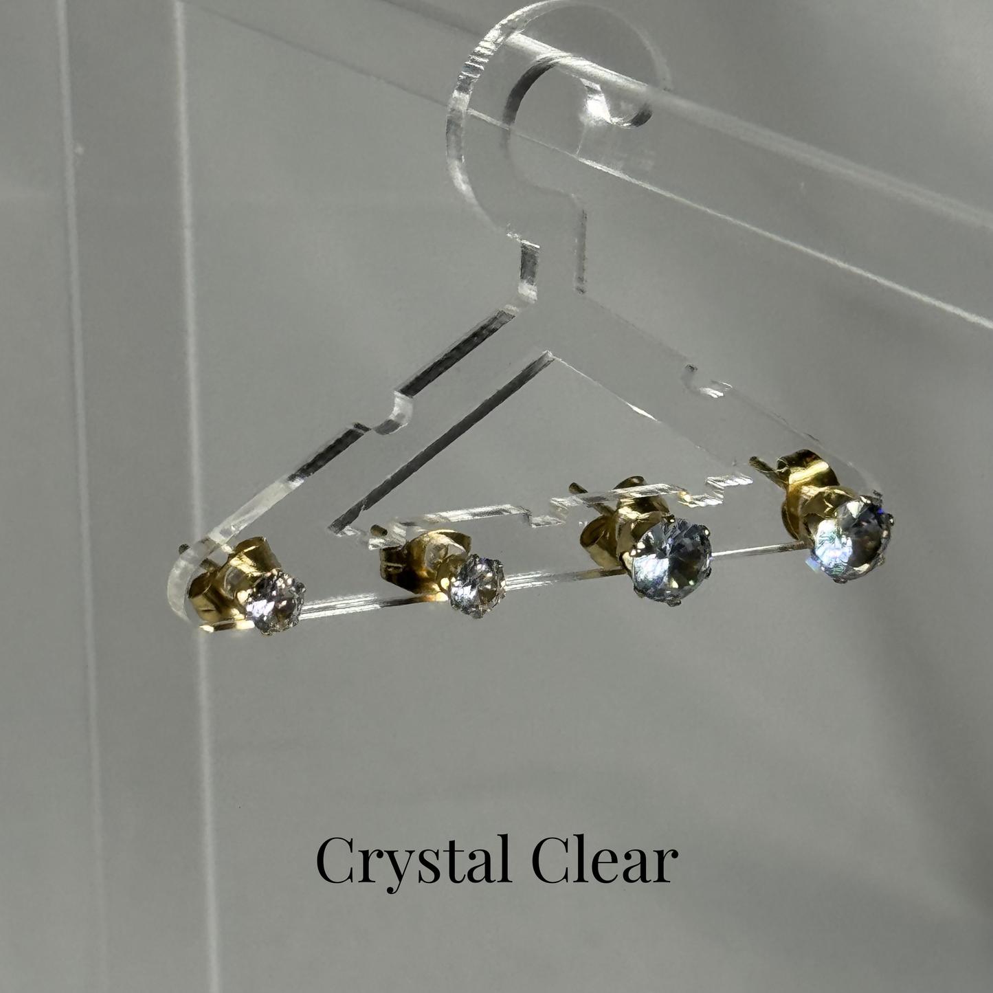 Nicola coloured zircon stud earrings