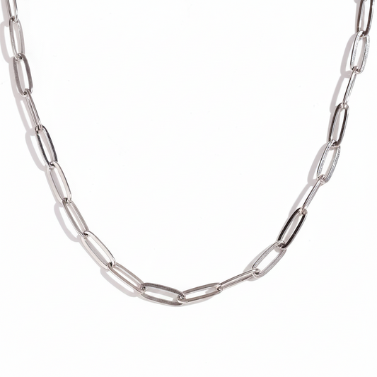 Harper paperclip chain necklace