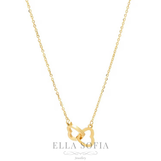 Cupid heart necklace