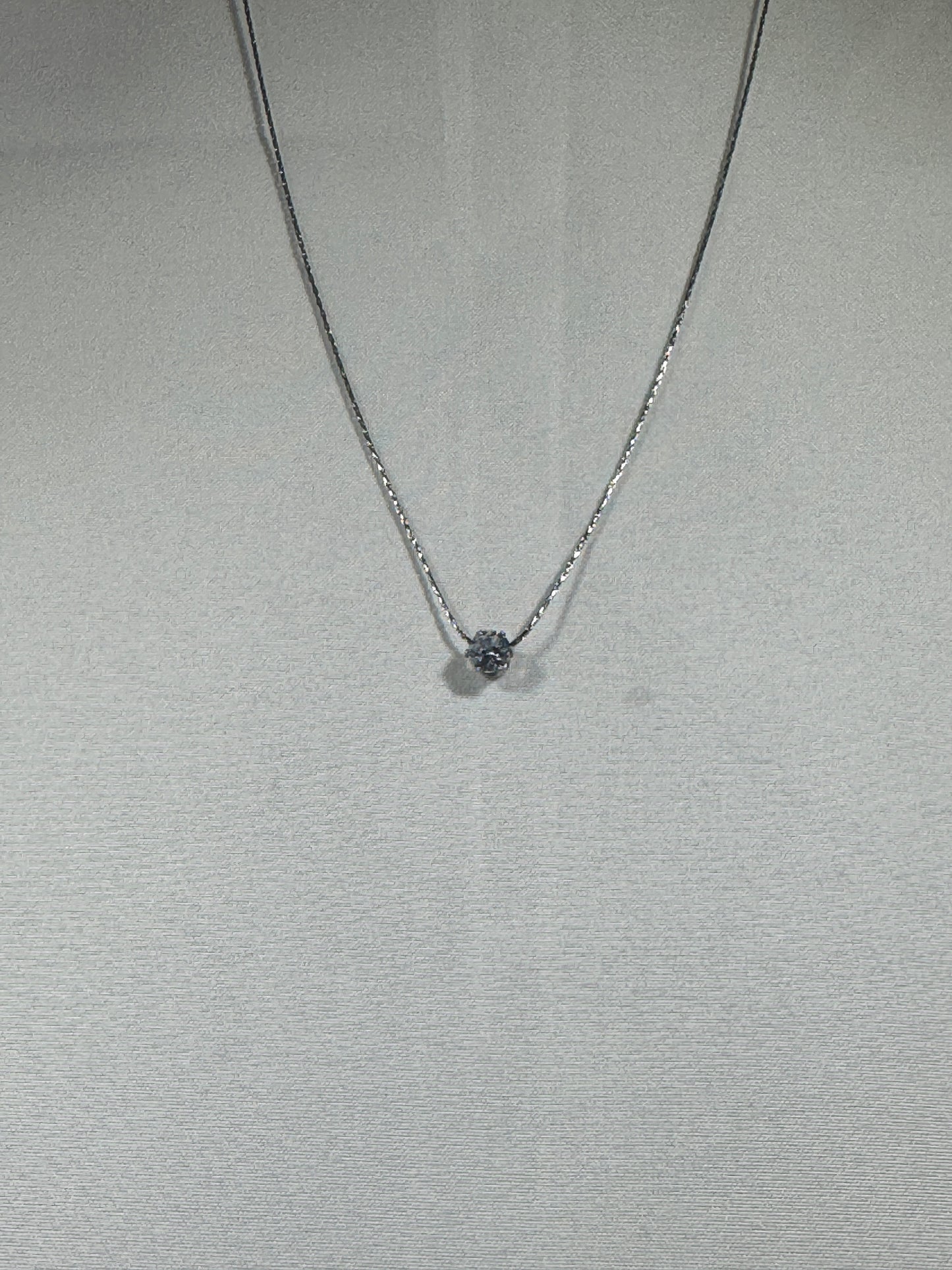 Kate dainty zircon necklace