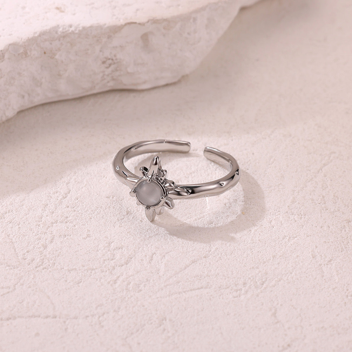 Sienna sun adjustable ring